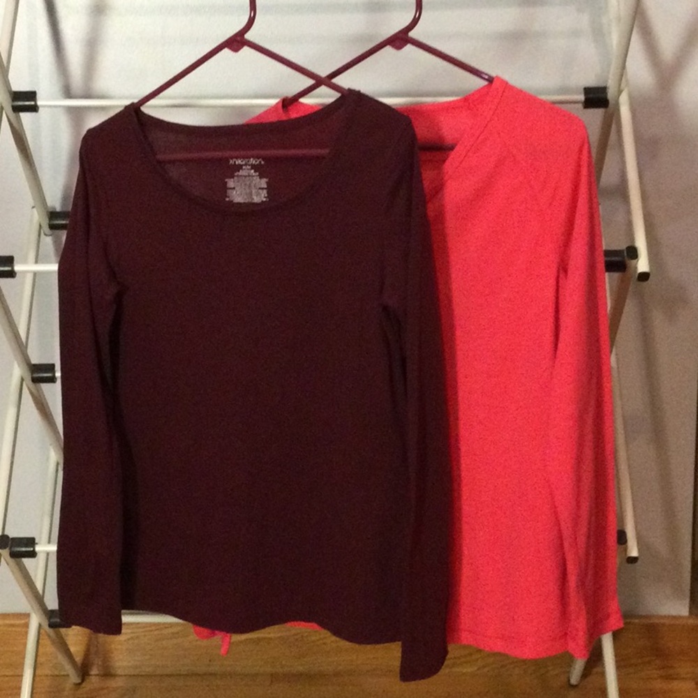 Exhilaration Pajama Tops x 2